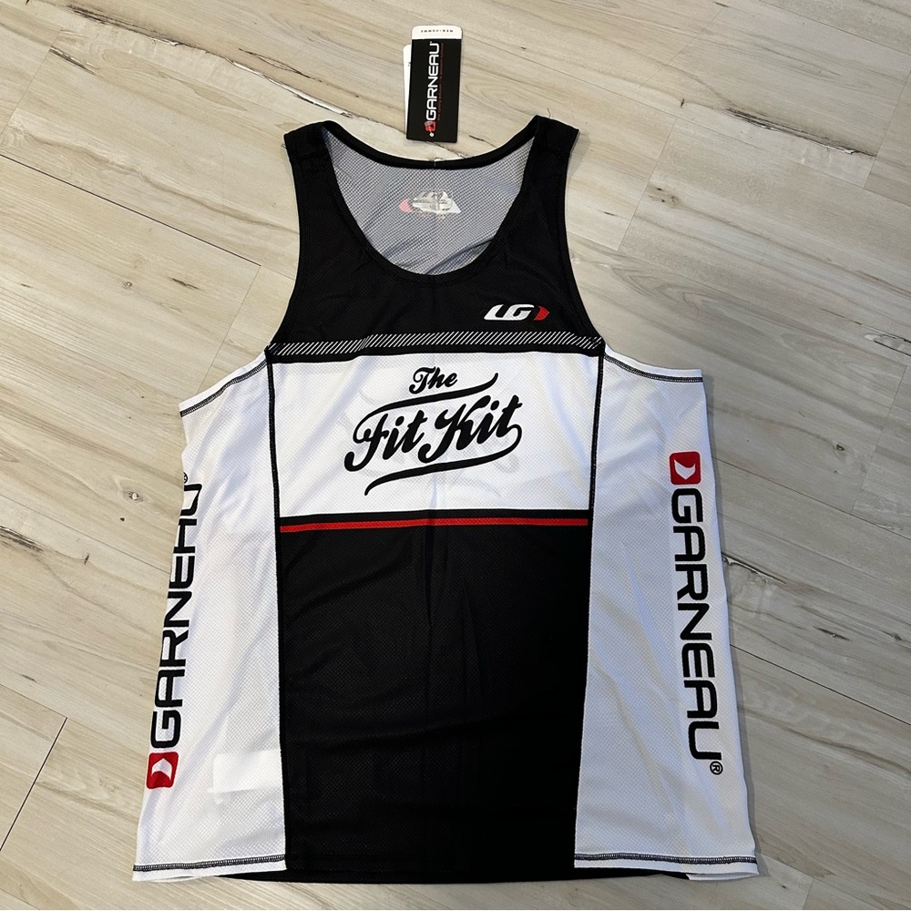 NWT! Men’s Louis Garneau Singlet Cycling Tank Top Jersey Size XL